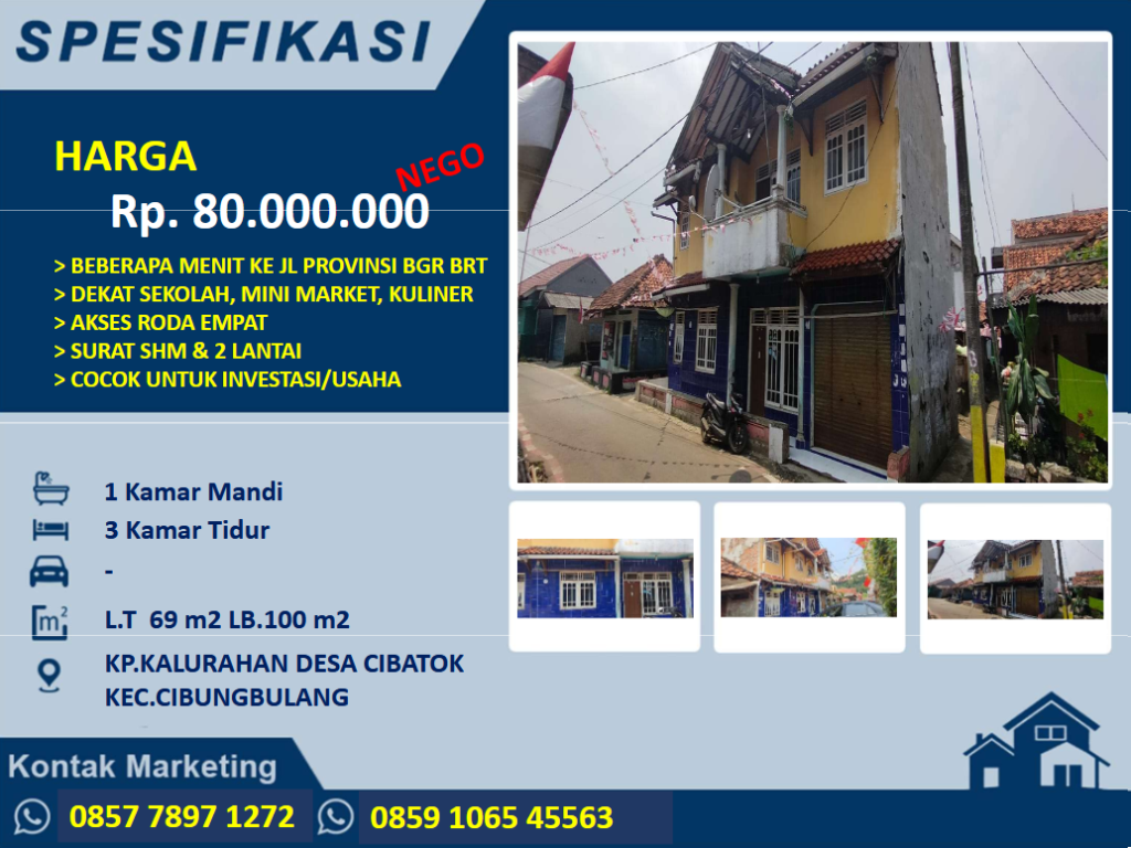 Rumah Cibungbulang Bogor